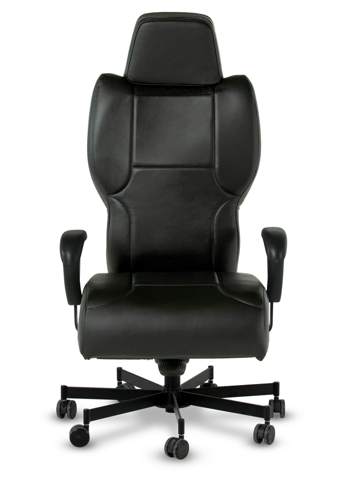 Concept Seating 550 LB 24/7 Multi-Shift Heavy Duty Operator Chair with  Headrest - Model 3150HR